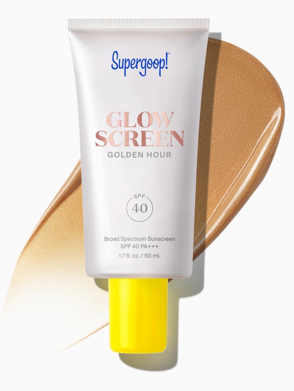 Supergoop! Glow Screen “Golden Hour” SPF 40 Sunscreen - Bronze Glow